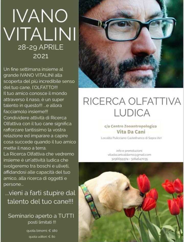 AREZZO 28 e 29 Aprile 2021 - Seminario di Ricerca ludica con Ivano Vitalini