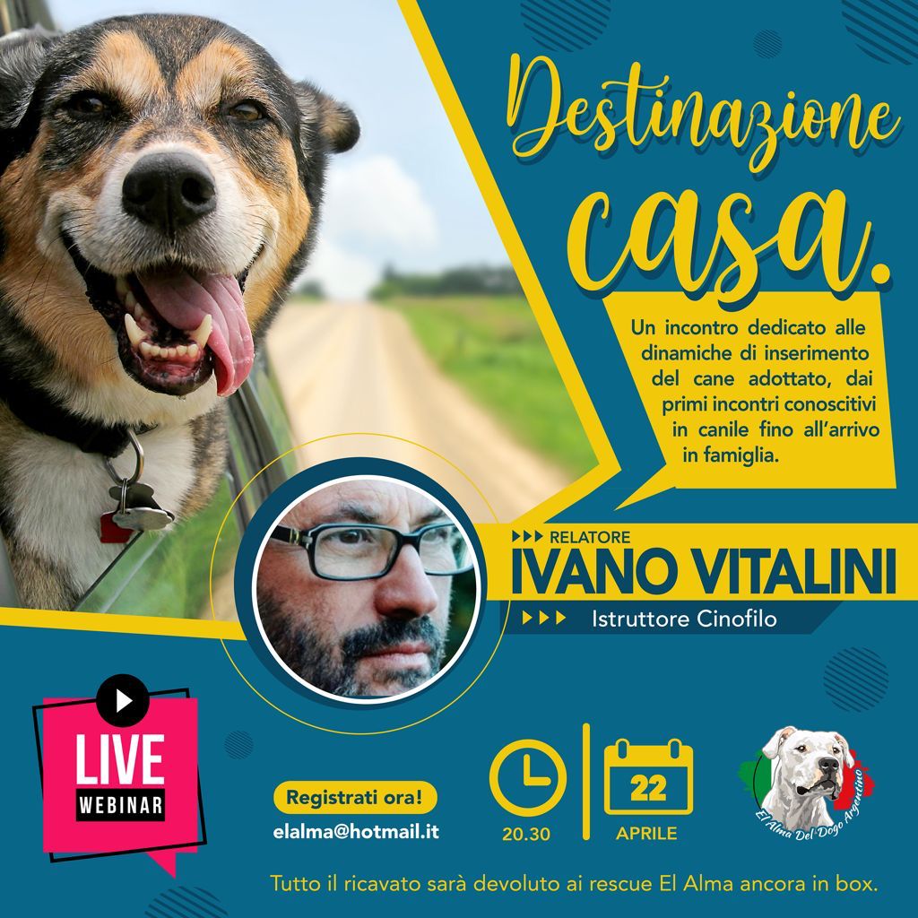 Webinair 22 Aprile 2021 - Destinazione Casa con Ivano Vitalini