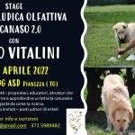 Pianezza (TO) 2 e 3 Aprile 2022 – Ricerca olfattiva ludica con Ivano Vitalini