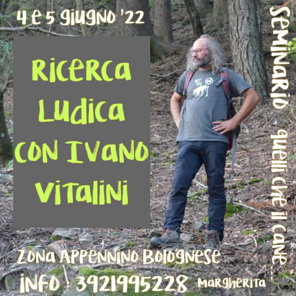 Bologna 4 e 5 giugno 2022 - Ricerca ludica con Ivano Vitalini